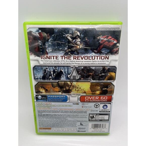 Assassins Creed 3 Special Edition - Microsoft Xbox 360 - PAL Complete w Manual - Picture 7 of 7